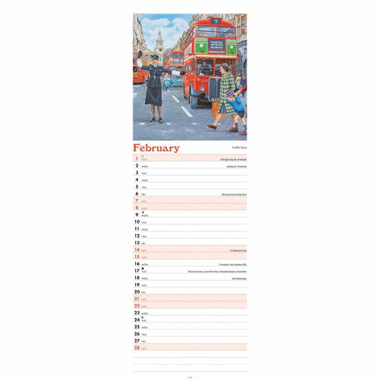 CarouselCalendars Trevor Mitchell, Days Gone By Kalender 2026 Slimline