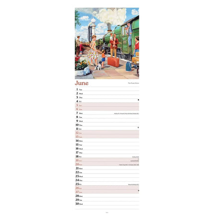 CarouselCalendars Trevor Mitchell, Days Gone By Kalender 2026 Slimline