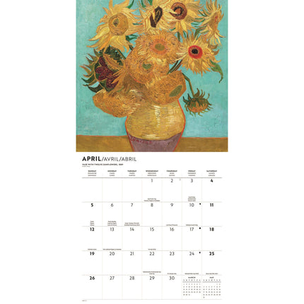 CarouselCalendars van Gogh Kalender 2026