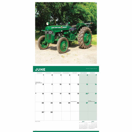 CarouselCalendars Vintage Tractors Kalender 2026