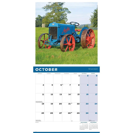 CarouselCalendars Vintage Tractors Kalender 2027
