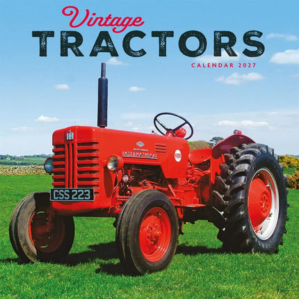 CarouselCalendars Vintage Tractors Kalender 2027