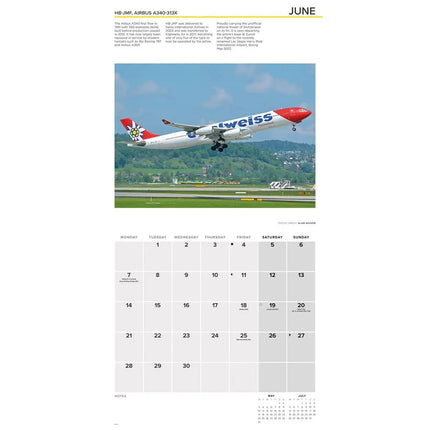 CarouselCalendars Vliegtuigen Kalender 2027