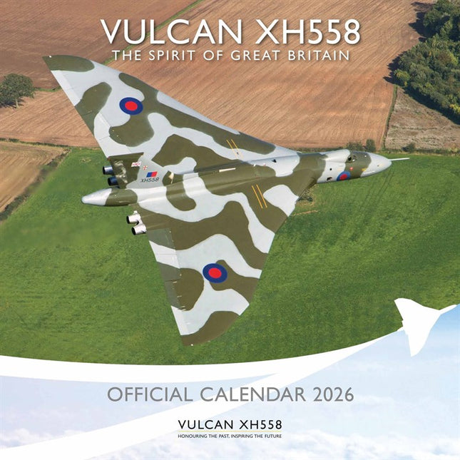 CarouselCalendars Vulcan XH558 Kalender 2026