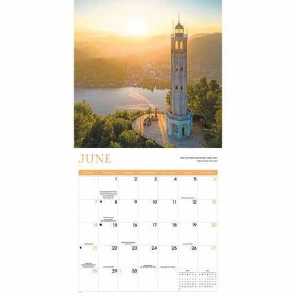 CarouselCalendars Vuurtoren Kalender 2026