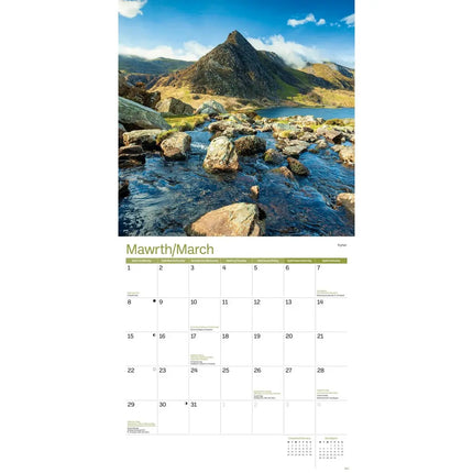 CarouselCalendars Wales Kalender 2027