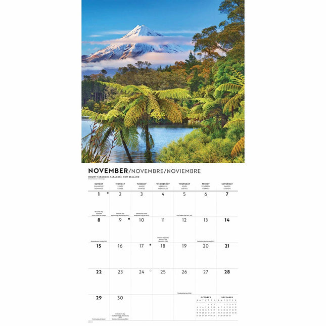 CarouselCalendars Wereld Kalender 2026