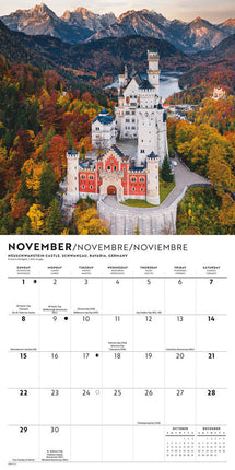 CarouselCalendars Wereld Kalender 2026 Mini