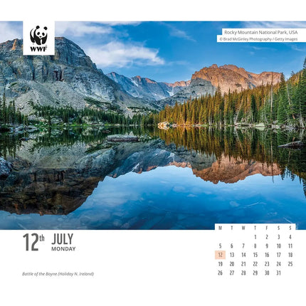 CarouselCalendars WWF Natural World Kalender 2027 Boxed