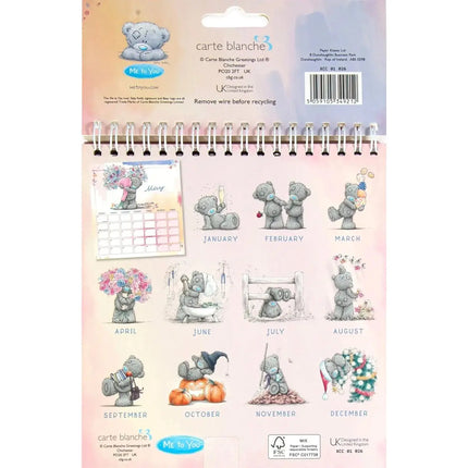 Carte Blanche Me to You Desk Kalender 2027