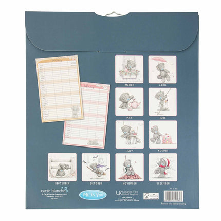 Carte Blanche Me to You Family Planner 2026