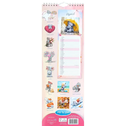 Carte Blanche Me to You Kalender 2027 Slimline