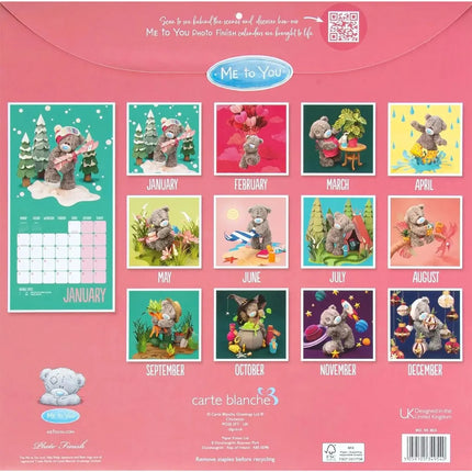 Carte Blanche Me to You Photo Finish Kalender 2027