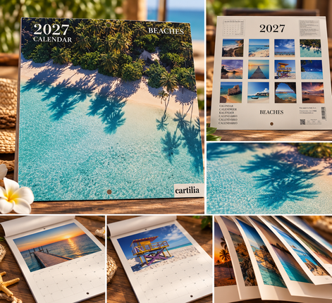 Cartilia Beaches Kalender 2027