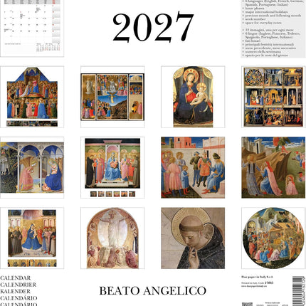 Cartilia Beato Angelico Kalender 2027