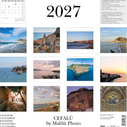 Cartilia Cefalù Kalender 2027