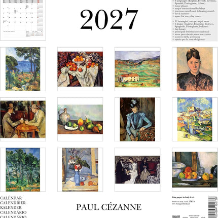 Cartilia Cézanne Kalender 2027