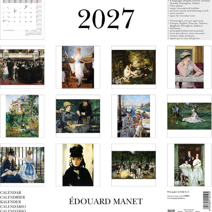 CARTILIA Édouard Manet Kalender 2027