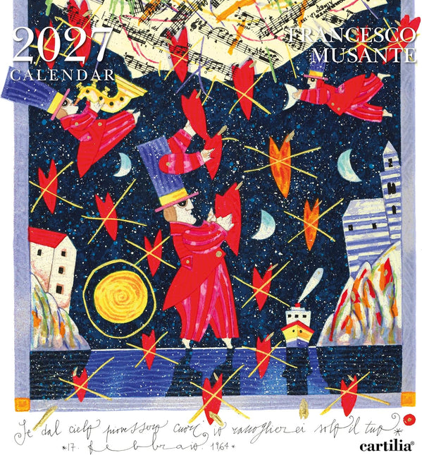 CARTILIA Francesco Musante Kalender 2027
