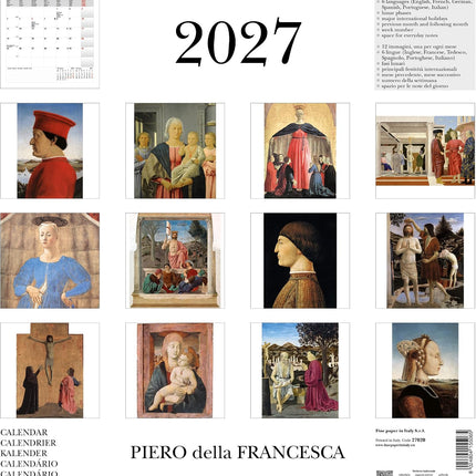 Cartilia Piero della Francesca Kalender 2027