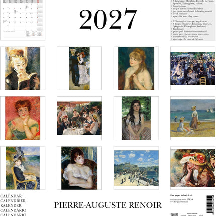 Cartilia Pierre-Auguste Renoir Kalender 2027