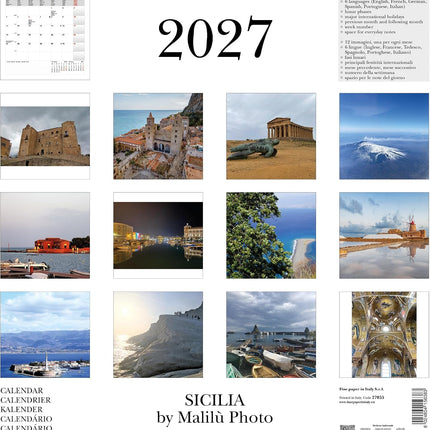 Cartilia Sicilië Kalender 2027