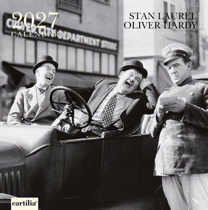 Cartilia Stan Laurel & Oliver Hardy Kalender 2027