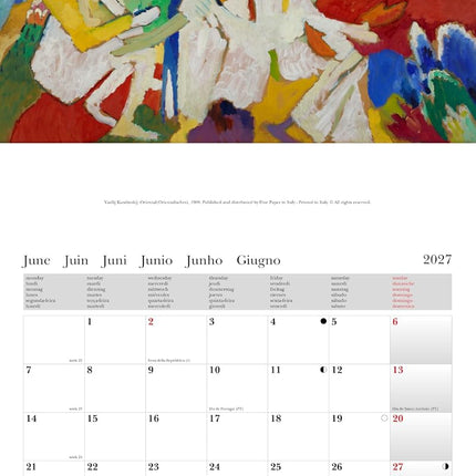 Cartilia Vasilij Kandinskij Kalender 2027