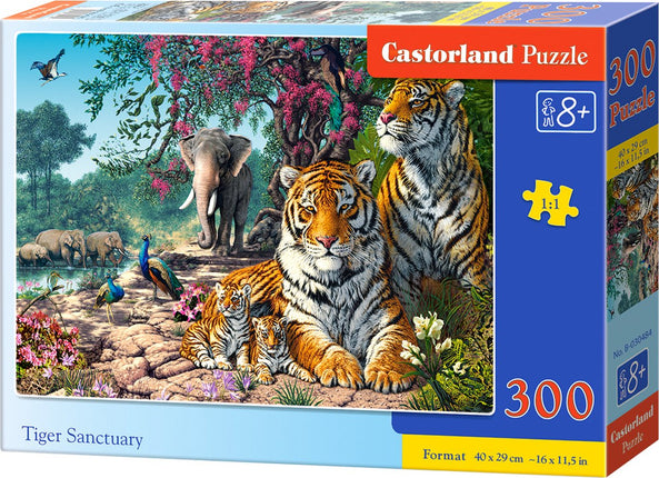 Castorland Tiger Sanctuary Puzzel 300 Stukjes