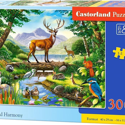 Castorland Woodland Harmony Puzzel 300 Stukjes