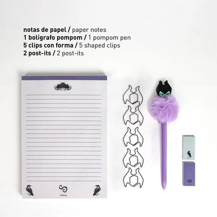 Cerda Disney Villains Schrijfwaren Cadeau Set