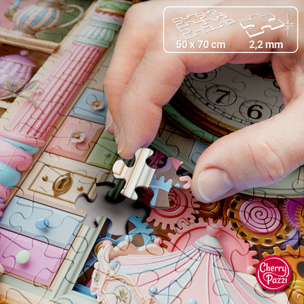 CherryPazzi A Cup of Time Puzzel 1000 Stukjes