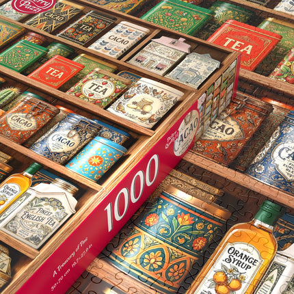 CherryPazzi A Treasury of Tins Puzzel 1000 Stukjes