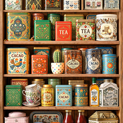 CherryPazzi A Treasury of Tins Puzzel 1000 Stukjes