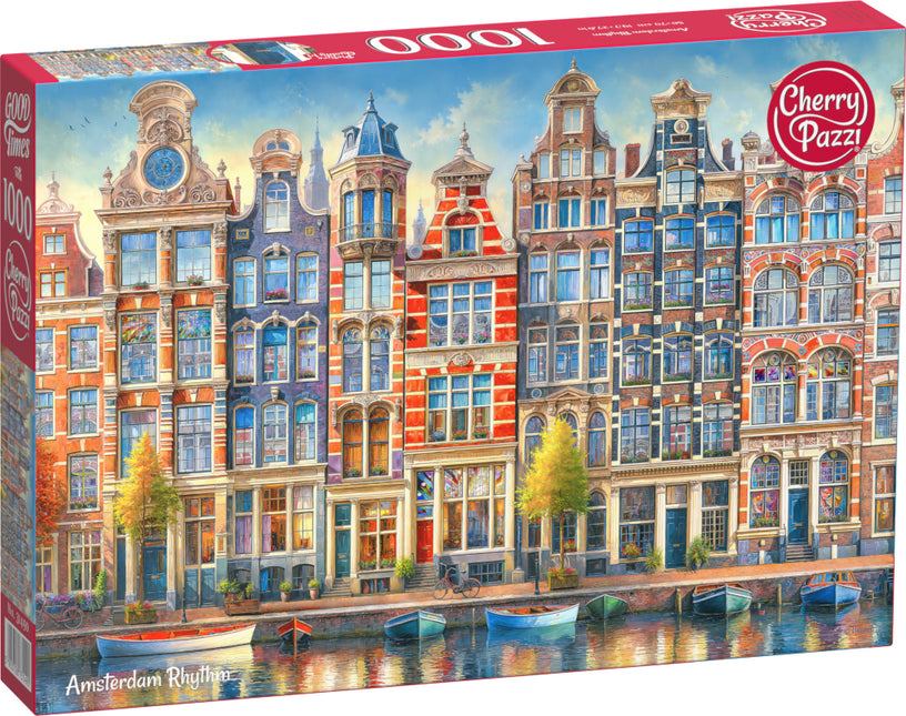 CherryPazzi Amsterdam Rhythm Puzzel 1000 Stukjes
