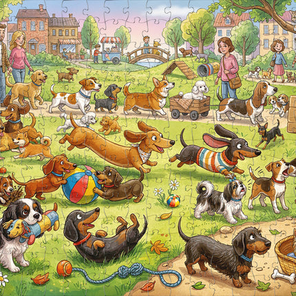 CherryPazzi Bark in the Park Puzzel 300 Stukjes XL