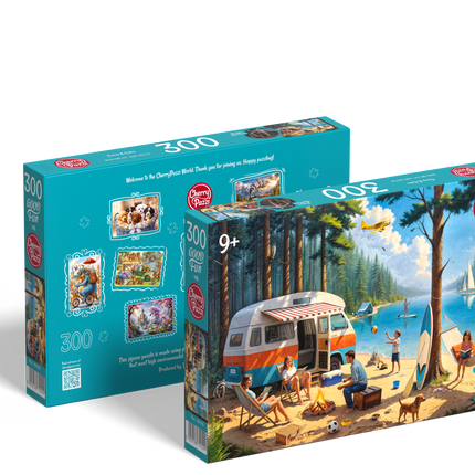 CherryPazzi Camp & Calm Puzzel 300 Stukjes XL