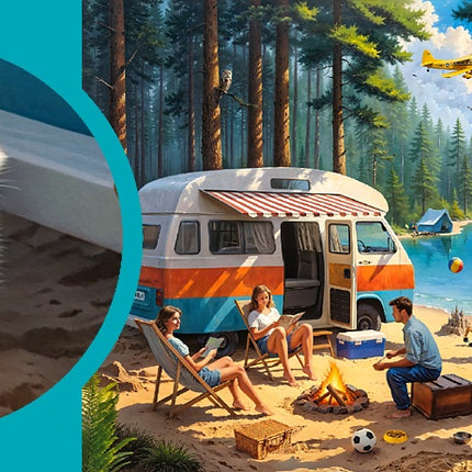 CherryPazzi Camp & Calm Puzzel 300 Stukjes XL