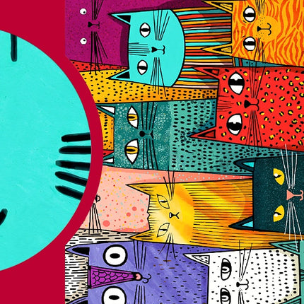 CherryPazzi Cats Rule the World Puzzel 1000 Stukjes