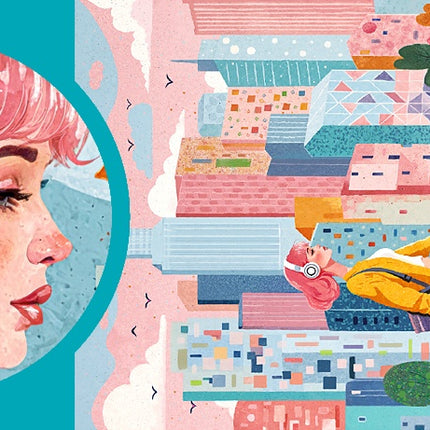 CherryPazzi City Vibes Puzzel 300 Stukjes XL