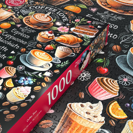 CherryPazzi Coffee Time Puzzel 1000 Stukjes