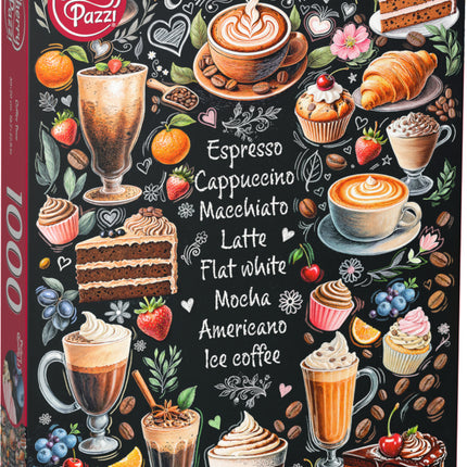 CherryPazzi Coffee Time Puzzel 1000 Stukjes