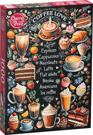 CherryPazzi Coffee Time Puzzel 1000 Stukjes