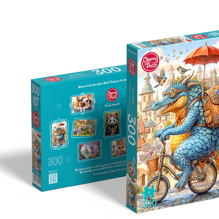 CherryPazzi Cutie on Wheels Puzzel 300 Stukjes XL