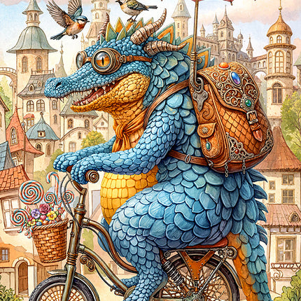 CherryPazzi Cutie on Wheels Puzzel 300 Stukjes XL