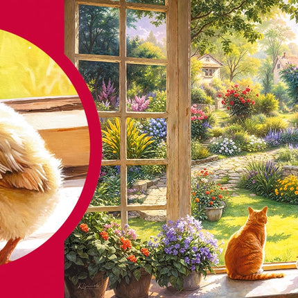 CherryPazzi Enjoying the View Puzzel 1000 Stukjes