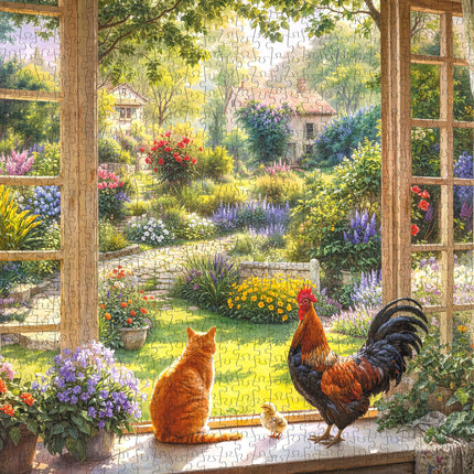 CherryPazzi Enjoying the View Puzzel 1000 Stukjes