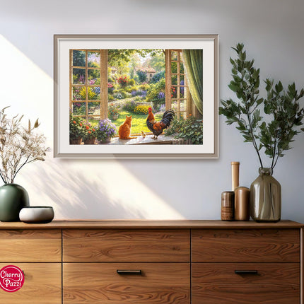 CherryPazzi Enjoying the View Puzzel 1000 Stukjes