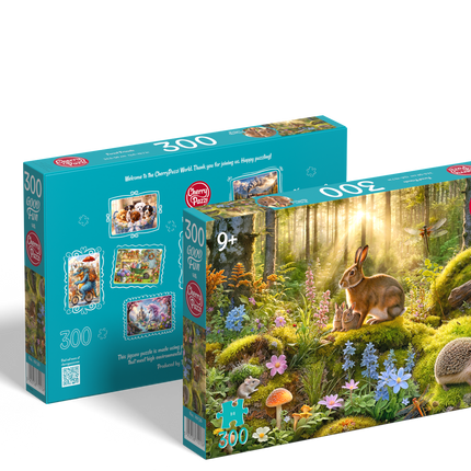 CherryPazzi Forest Friends Puzzel 300 Stukjes XL