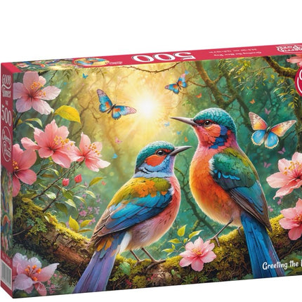 CherryPazzi Greeting The New Day Puzzel 500 Stukjes